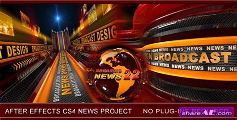 Combine these projects for even more just like the digital distortions pack, this free after effects template allows you to recreate the look of an old vhs tape. Broadcast Design News Opener 3445978 - After Effects ...
