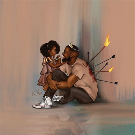 Black Fatherhood Canvas Art Print By Peniel Enchill Icanvas
