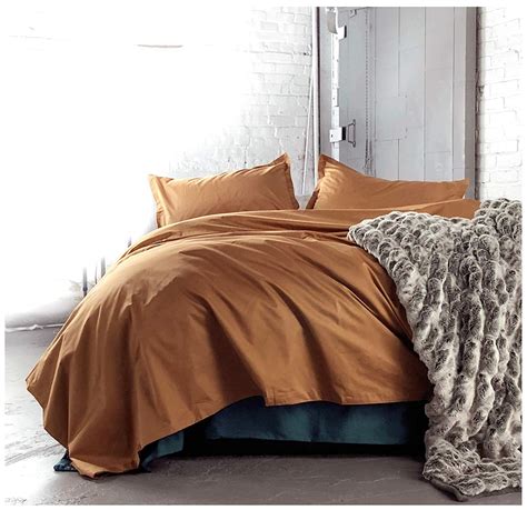 Solid Color Egyptian Cotton Luxury Bedding Set 400TC Long Staple Pima 