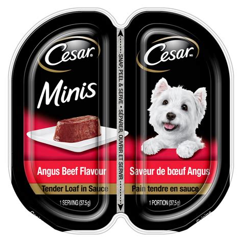 All of coupon codes are verified and tested today! CESAR Minis Wet Dog Food Tender Loaf in Sauce, Angus Beef ...