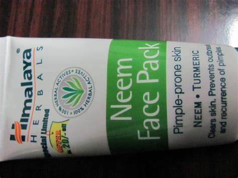 Himalaya herbals purifying neem face wash. review of beauty products: review of HIMALAYA NEEM FACE PACK