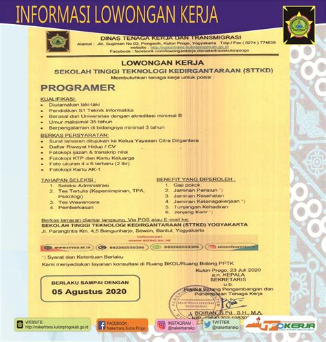 Lowongan kerja pt adaro energy tbk (7 posisi). Lowongan Kerja Klero : Lowongan Pt Delta Dunia Sandang ...