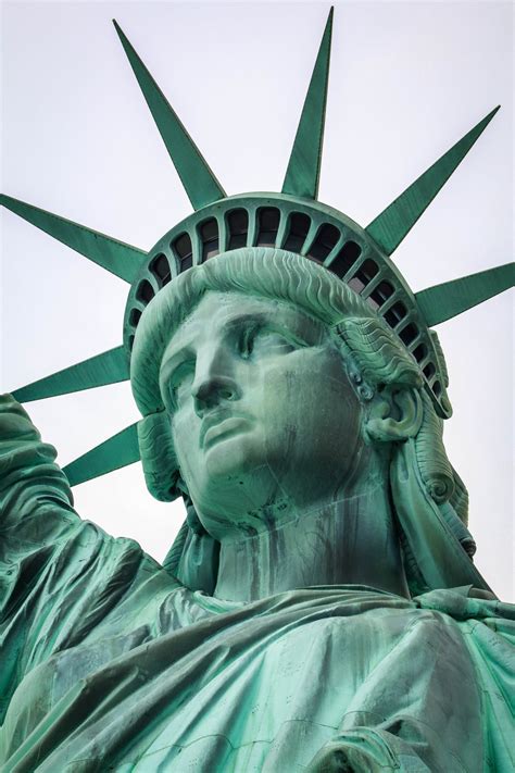 Free Images Monument Green Statue Of Liberty America Landmark Sculpture Art American