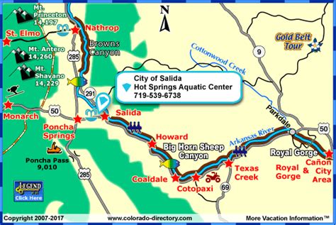 City Of Salida Hot Springs Aquatic Center Salida South Central