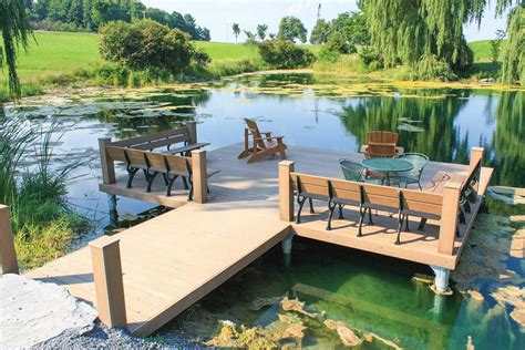 Pile And Pier Docks Custom Designed Permanent Dock Systems — The Dock