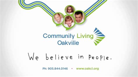 Community Living Oakville We Believe In People Youtube