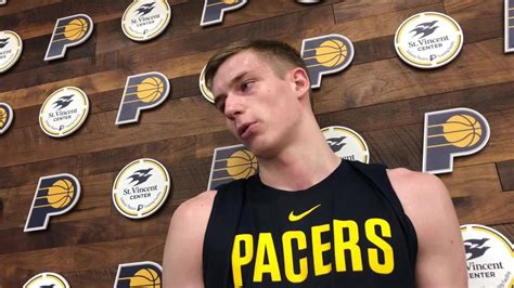 Luka Samanic On Workout With Pacers