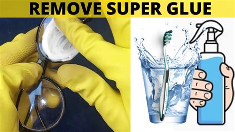 Remove Super Glue From Glasses Lenses With Toothpaste Without