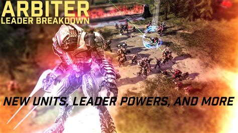 Halo Wars 2 Arbiters Leader Powers And New Units Youtube