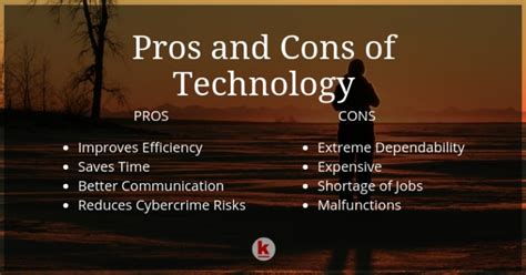Pros And Cons Of Technology Redalkemi