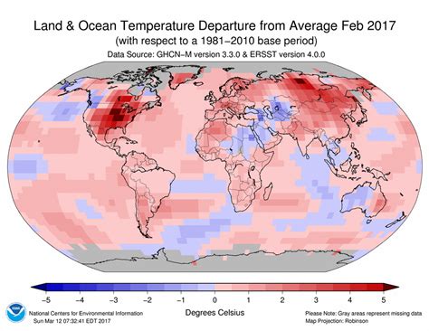 Monthly Global Temperature Anomalies Year Lincoln Weather And Climate Nebraska