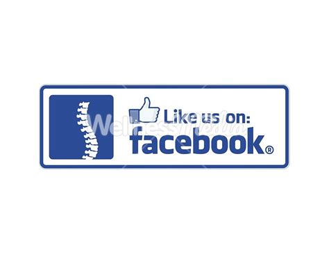 Like Us On Facebook Chiro Sticker
