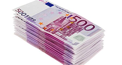 Wie viel kostet die 500 euro scheine bündel überhaupt? 500 Euro Schein