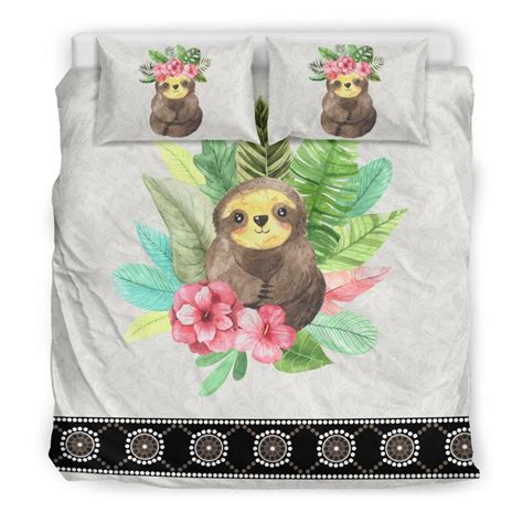 Sloth Bedding Set Cuddly Sloth Outfitters