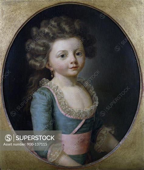 Mademoiselle Busseuil By Antoine Vestier 1740 1824 Superstock