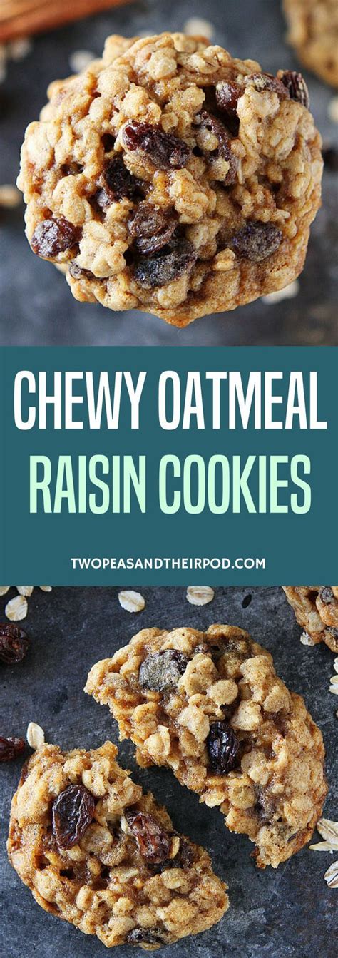 Drop by teaspoonfuls 2 in. These Soft And Chewy Oatmeal Raisin Cookies Are A Family ...