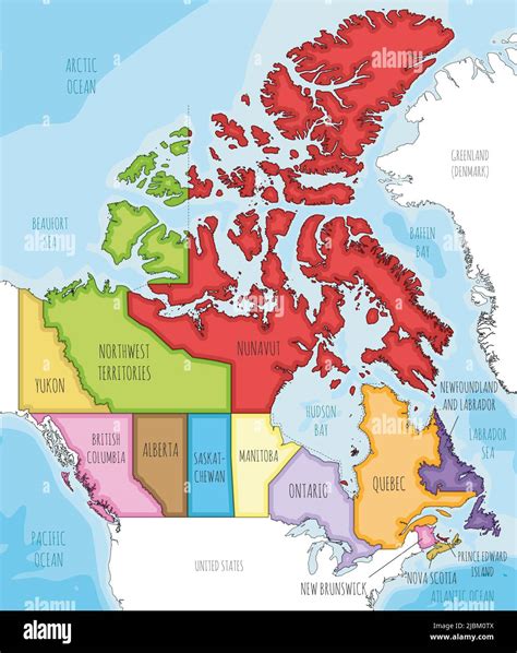 Móvil Napier Pareja Mapa De Canada Con Division Politica Citar Nos