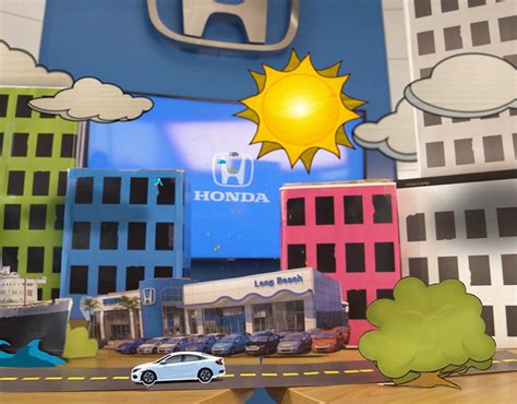 Honda Visual Effect On Behance
