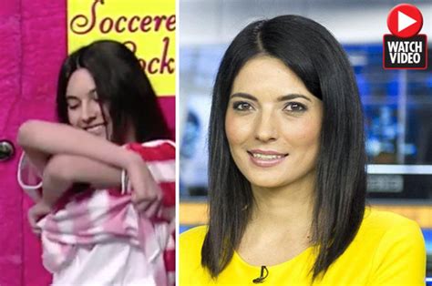 Natalie Sawyer Strips In Throwback Vid As Sky Sports News Axe Presenter