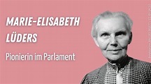 Folge 15: Marie-Elisabeth Lüders (1878-1966)