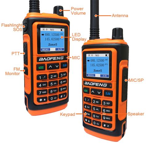 Baofeng Uv 17 Pro Walkie Talkie 10w Handheld Two Way Radio Any Radios