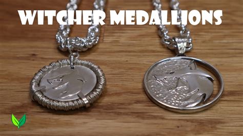 Making Two Witcher Medallions Youtube