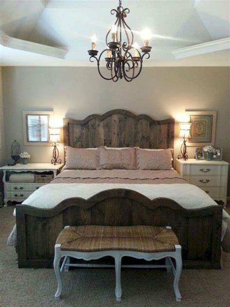 20 Awesome Rustic Farmhouse Style Bedroom Design Ideas Decoredo