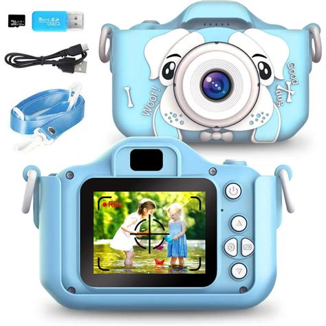 Kids Camera 200mp Digital Dual Camera Rechargeable Kids Selfie