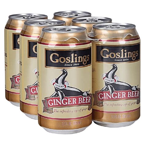 Goslings Ginger Beer 6pk 12oz Can Legacy Wine And Spirits