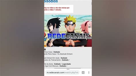 Como Assistir Naruto Shippuden Dublado Youtube