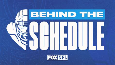 Behind The Schedule With Fox Sports Mike Mulvihill And New Fox Nfl