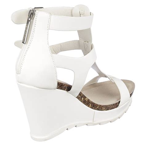 There are plenty of simple and statement styles. Women's Wedge-15 High Heel Wedge Shoe White