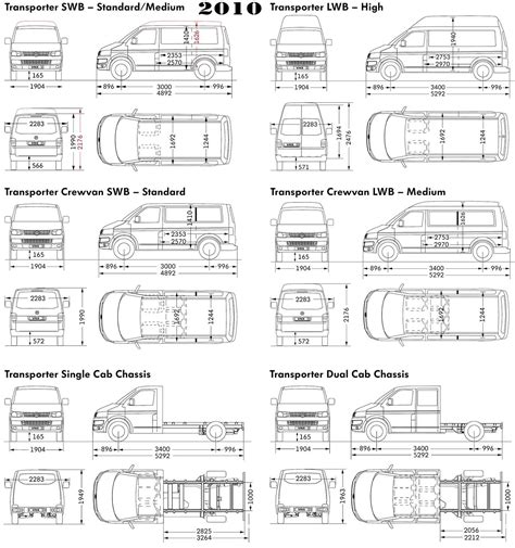 Vw Transporter T5 Length And Height Fundament Til Gjerde