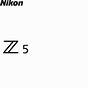 Nikon Z5 Online Manual