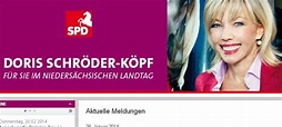 HairWeb.de • Doris Schröder-Köpf: Neuer Mann und herbe Wahl-Schlappe ...