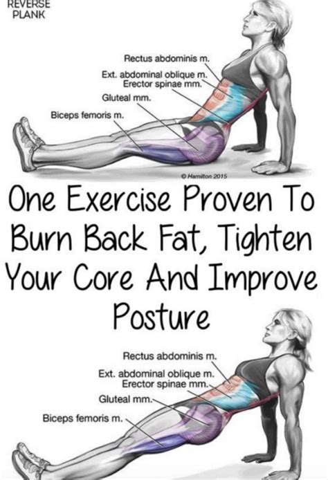 This One Exercise Proven To Burn Back Fat Tighten Your Core And