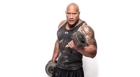 The Rock Posts Secret Team Hercules Arms Workout Muscle And Fitness