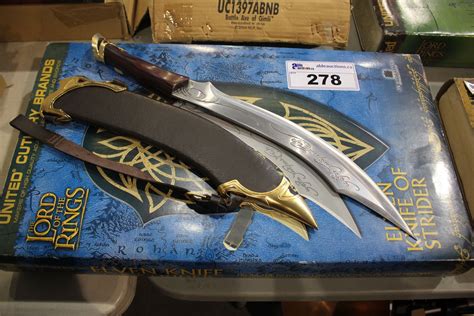 The Lord Of The Rings Elven Knife Of Strider Replica