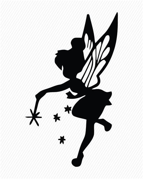 Tinkerbell Silhouette Svg Free 145 Best Free Svg File