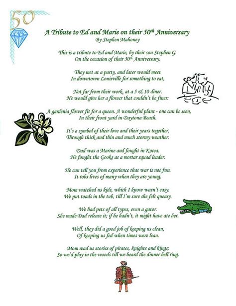50th Anniversary Poem Page 1 Flickr Photo Sharing