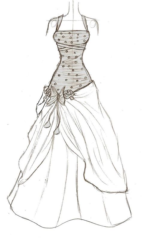 Cute Dress Fashion Design Sketches Fashion Illustration Sketches