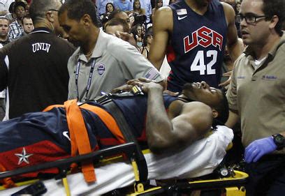 More pertinently, it was a practice game to prepare for an just having players on the court increases the odds that something like the paul george injury. Miller, Van Exel, McGrady tweet support for injured George