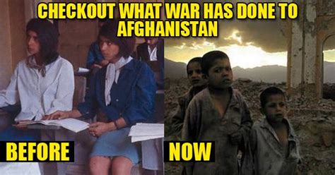 These Before And After War Pics Of Afghanistan Will Leave You Shocked
