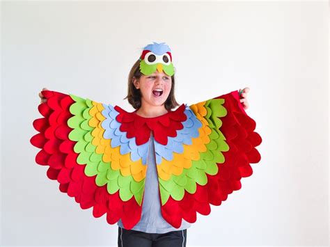 Colorful Parrot Costume Bhb Kidstyle Parrot Costume Kids Costumes