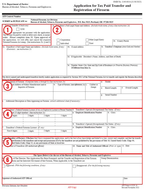 How To Fill Out Atf Form 4 Using A Gun Trust