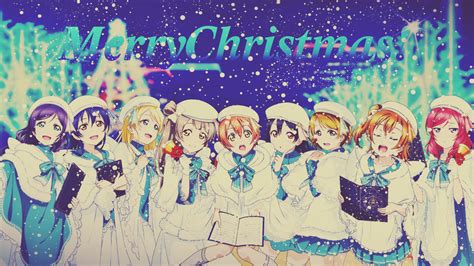 Merry Christmas From Love Live 1920x1080 Animewallpaper