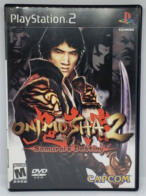 Onimusha 2 Samurais Destiny Sony Playstation 2 Ps2 Complete In Box Cib