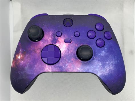 Xbox One Series X Custom Wireless Galaxy Controller Purple Etsy