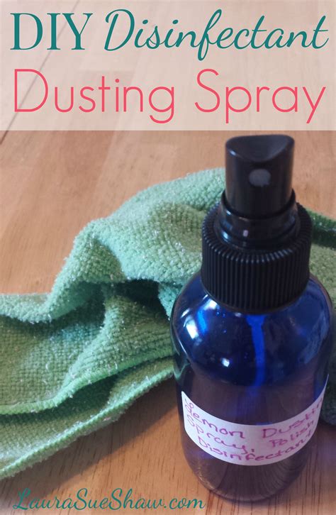Soak up a small amount of the polish with a soft cloth and polish your wooden furniture. DIY Dusting Spray | Disinfectant Furniture Polish