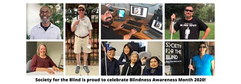 More Than What You See Blindness Awareness Month Society For The Blind